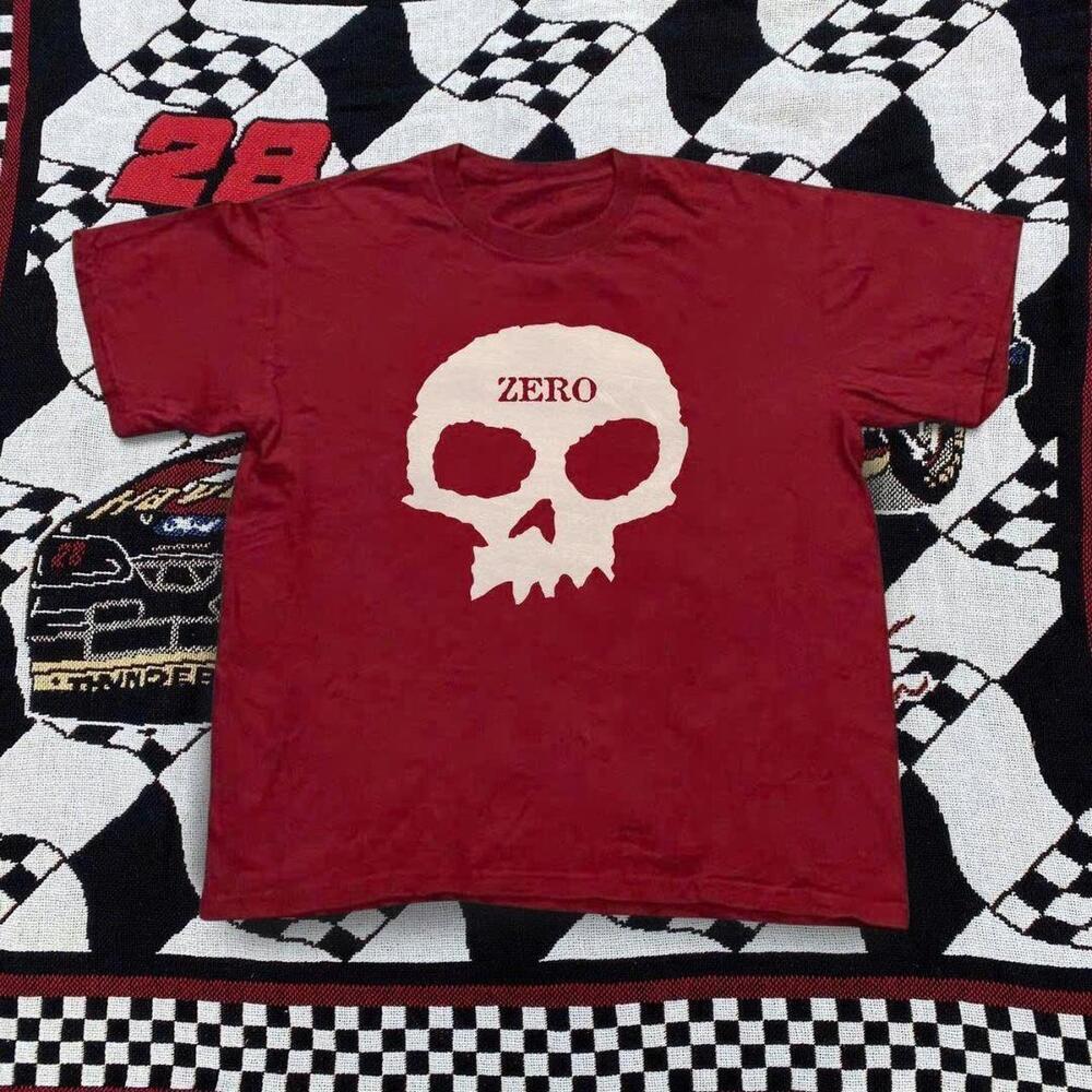 Red Zero Skull T-Shirt